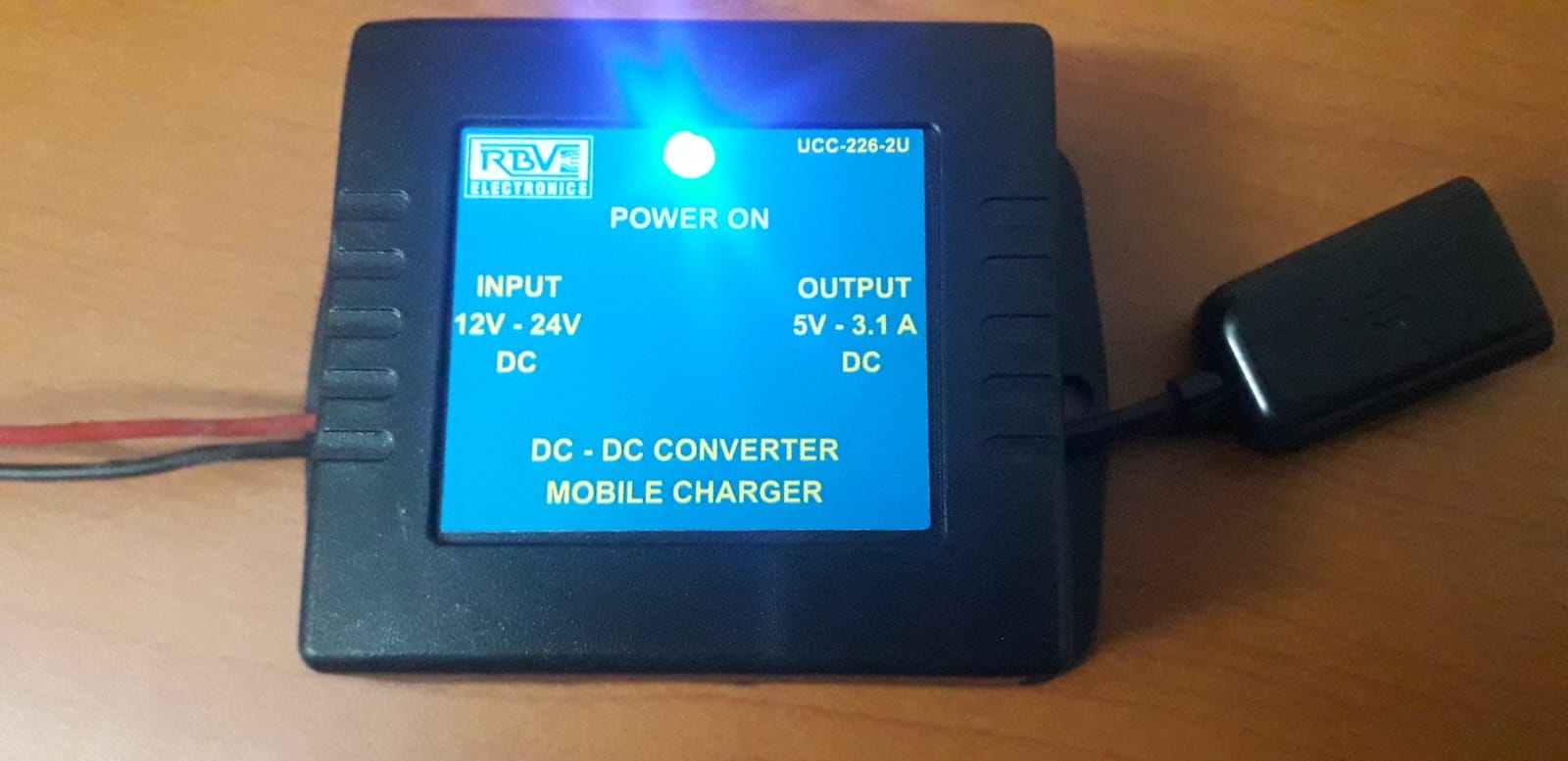 DC MOBILE CHARGER- SMART PHONE CHARGER MODEL 3.1A - Image 2